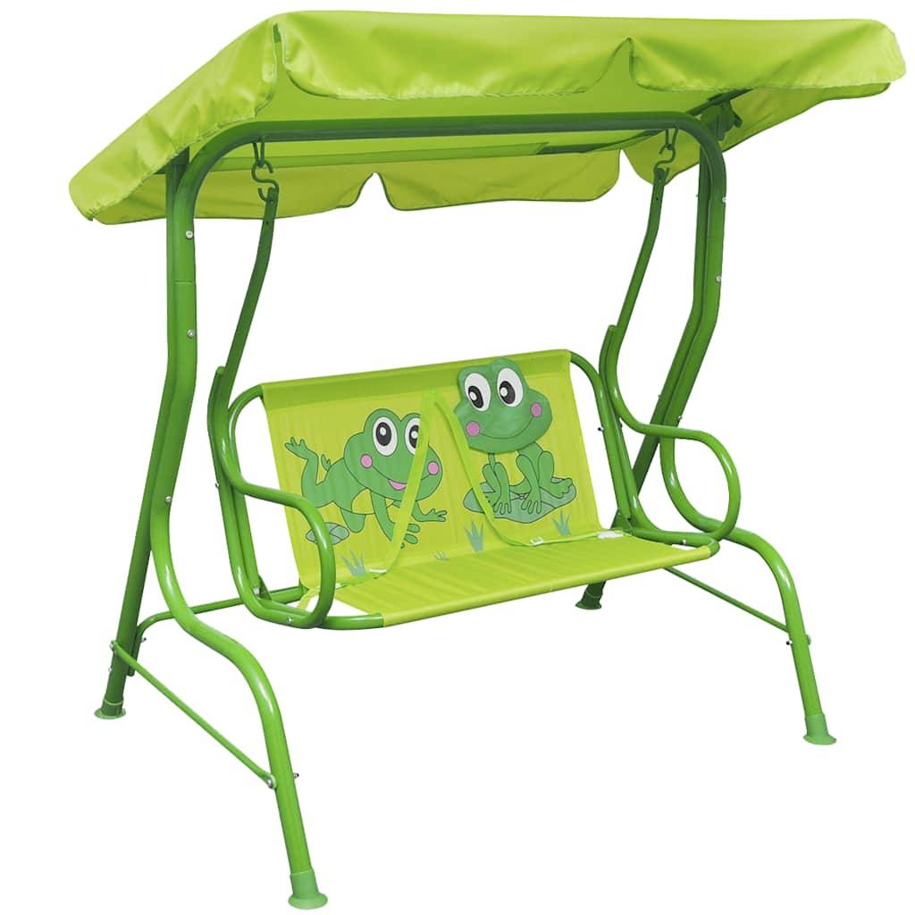 Vidaxl Child's Swing Chair Green