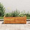 Vidaxl Planter a augmenté 76x27.6x25 cm Acaciahout