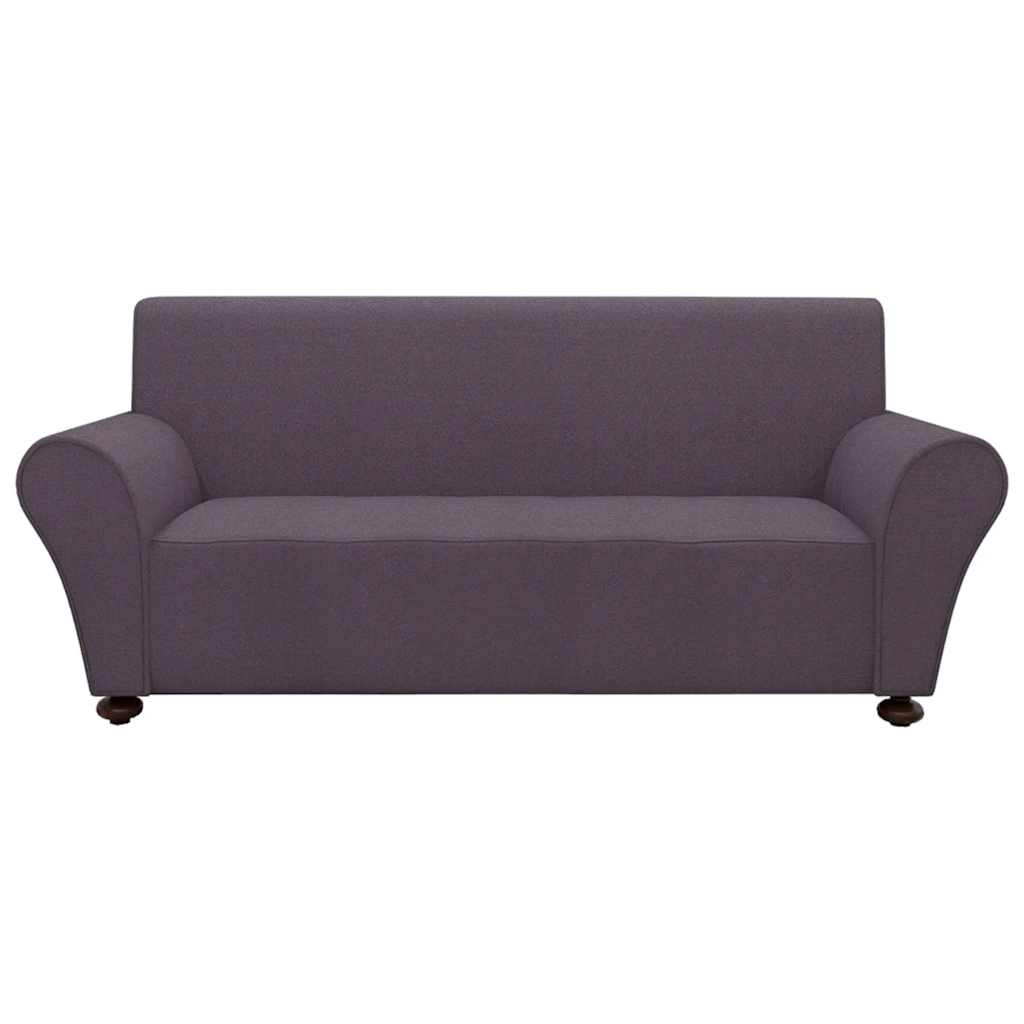 VidaXL housse de canapé jersey polyester extensible anthracite