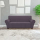 VidaXL housse de canapé jersey polyester extensible anthracite