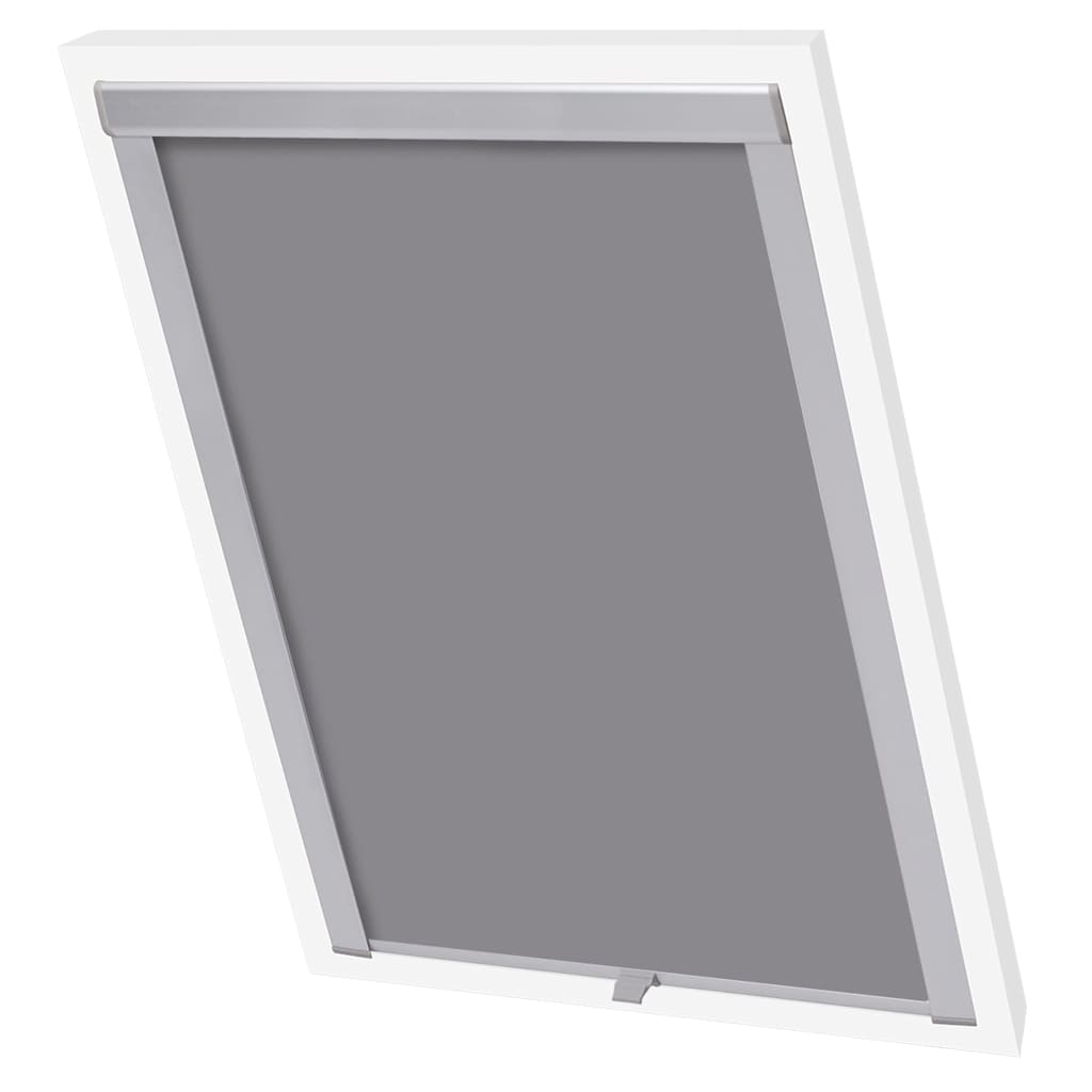 Vidaxl rouleau aveugle accablant gris 102