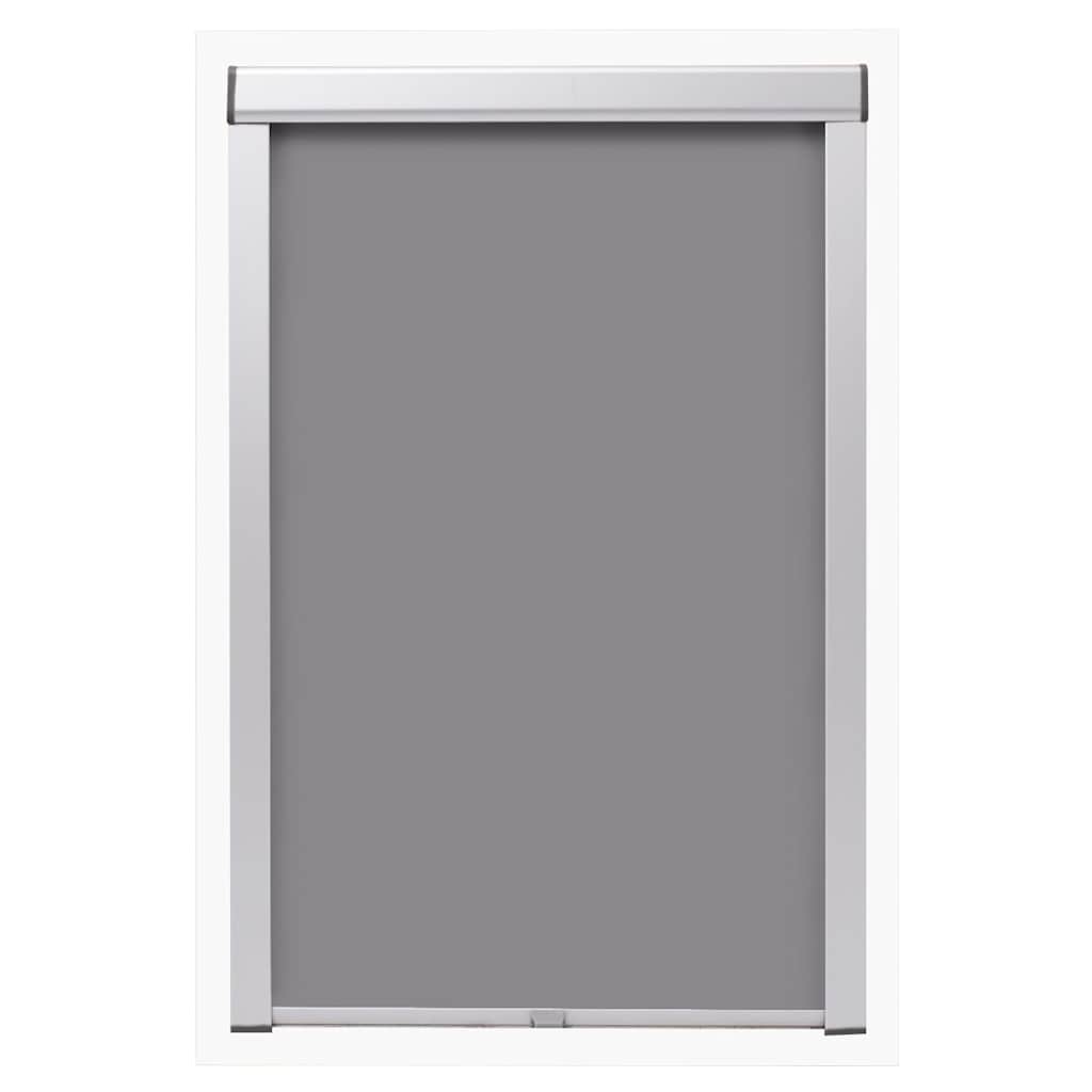 Vidaxl rouleau aveugle accablant gris 102