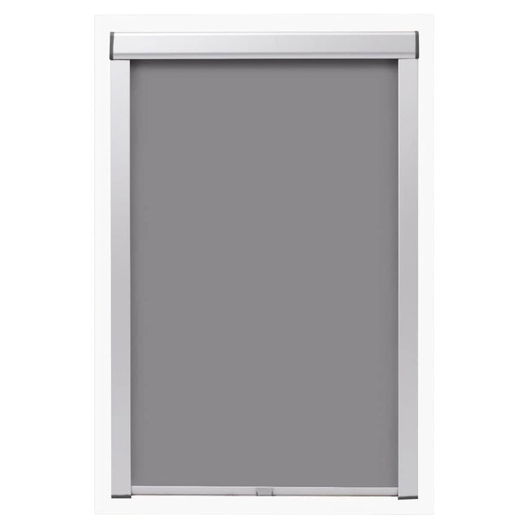 Vidaxl rouleau aveugle accablant gris 102