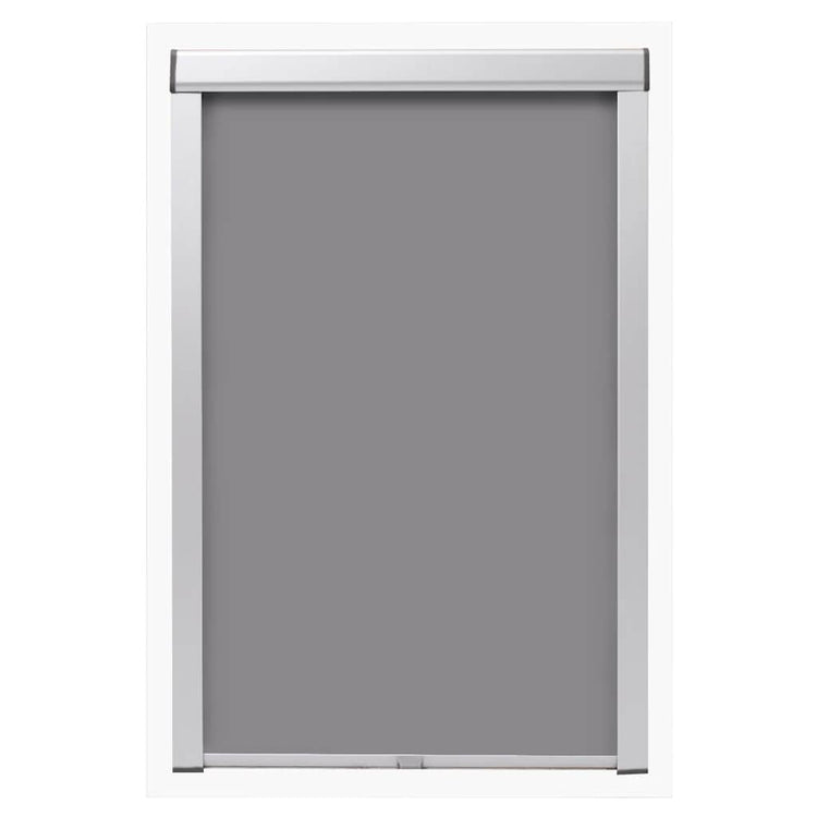 Vidaxl rouleau aveugle accablant gris 206