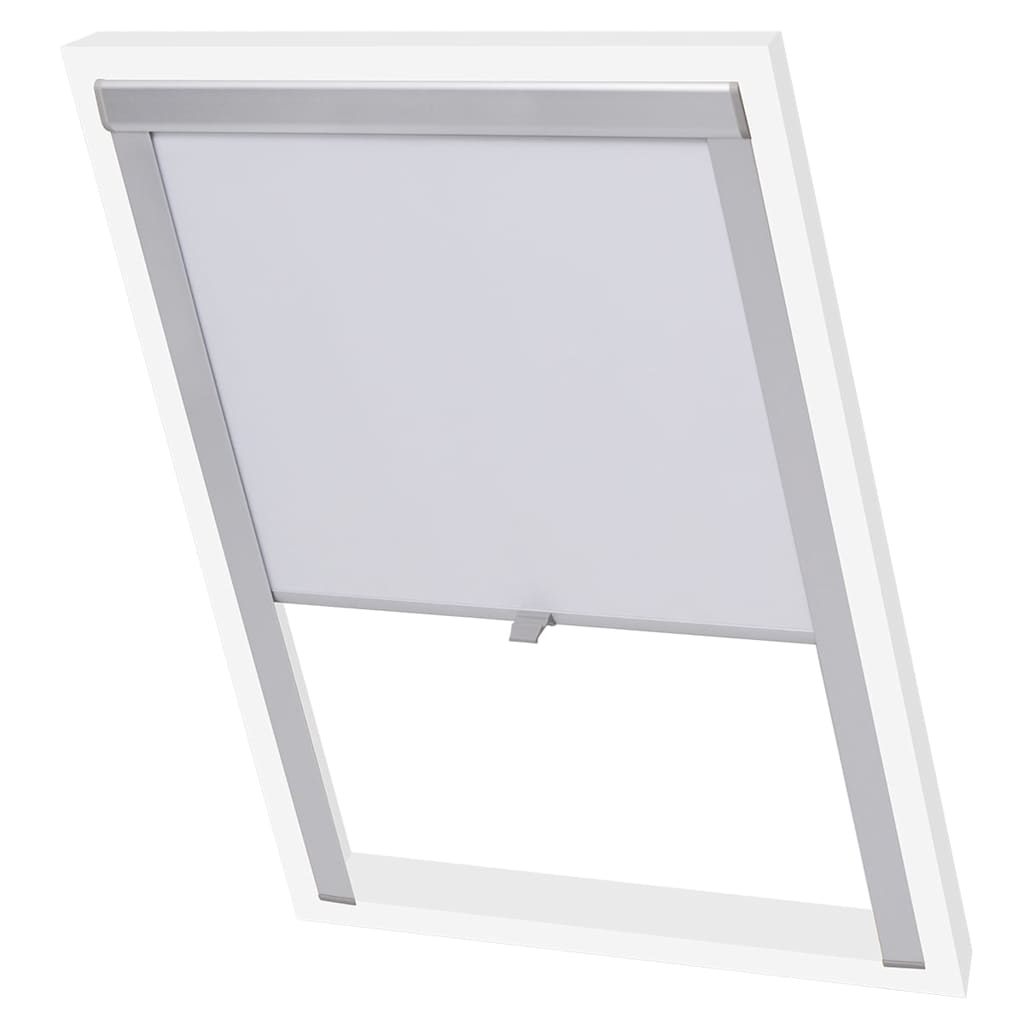 Vidaxl rouleau aveugle accablant blanc 102