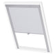 Vidaxl rouleau aveugle damning blanc m08 308