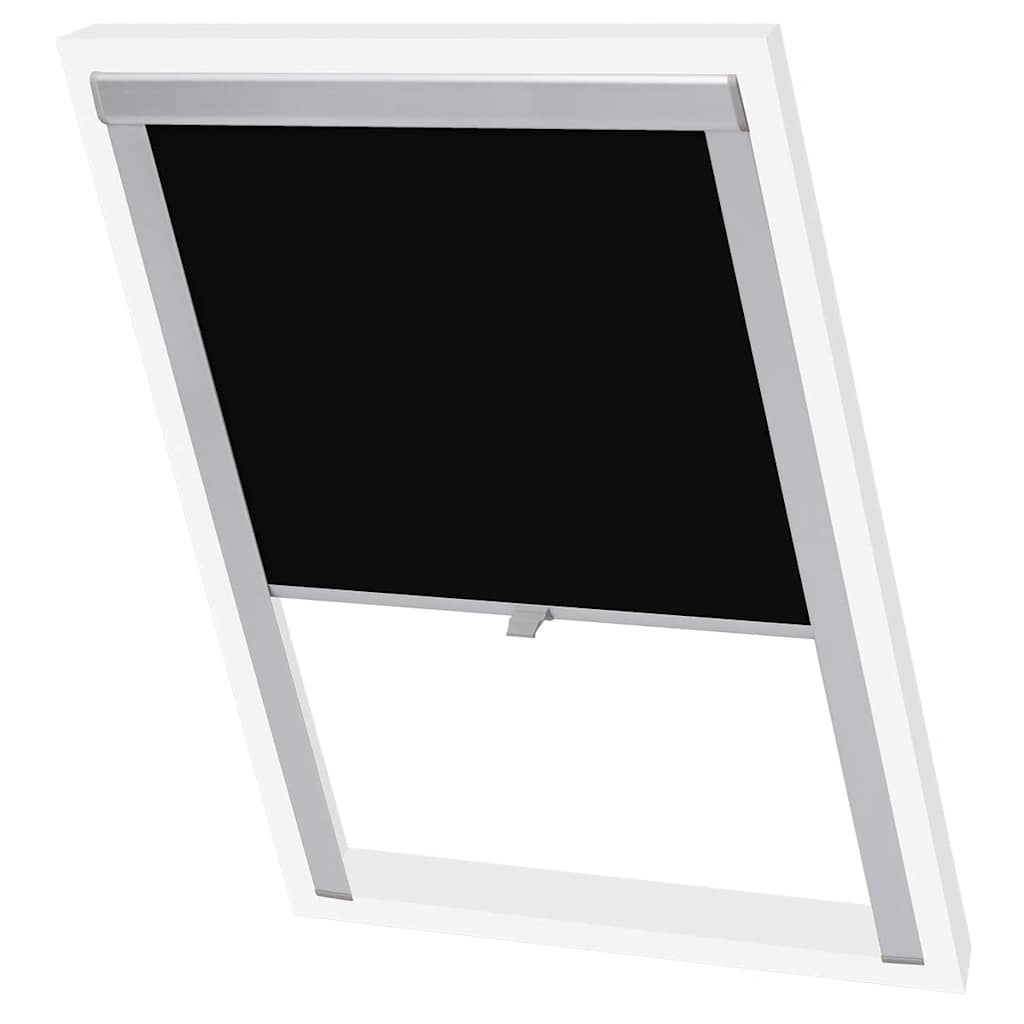 Vidaxl rouleau aveugle damning noir 206