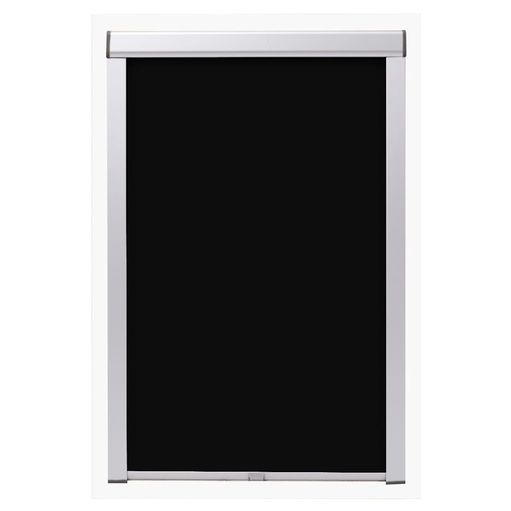Vidaxl rouleau aveugle damning noir 206