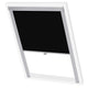 Vidaxl rouleau aveugle accablant noir c02