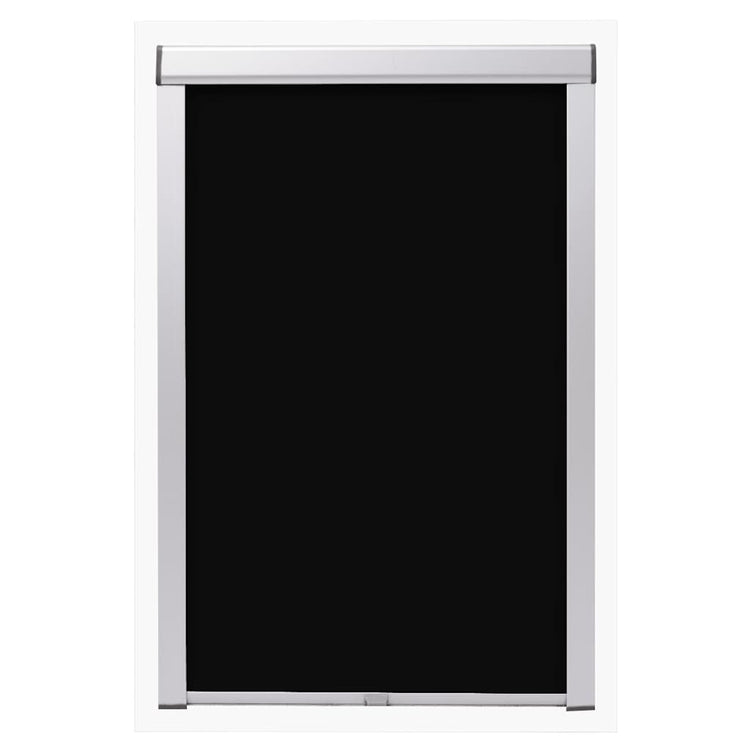 Vidaxl rouleau aveugle accablant noir m06 306