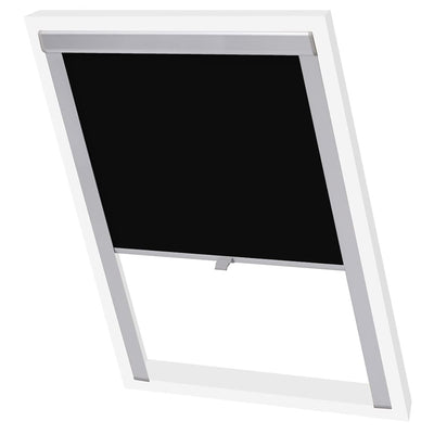 Vidaxl rouleau aveugle accablant noir p08 408