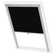 Vidaxl rouleau aveugle accablant noir p08 408