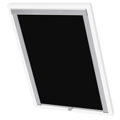 Vidaxl rouleau aveugle accablant noir p08 408