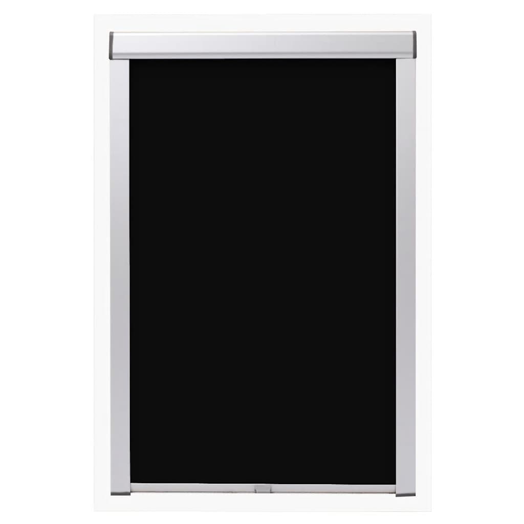 Vidaxl rouleau aveugle accablant noir p08 408