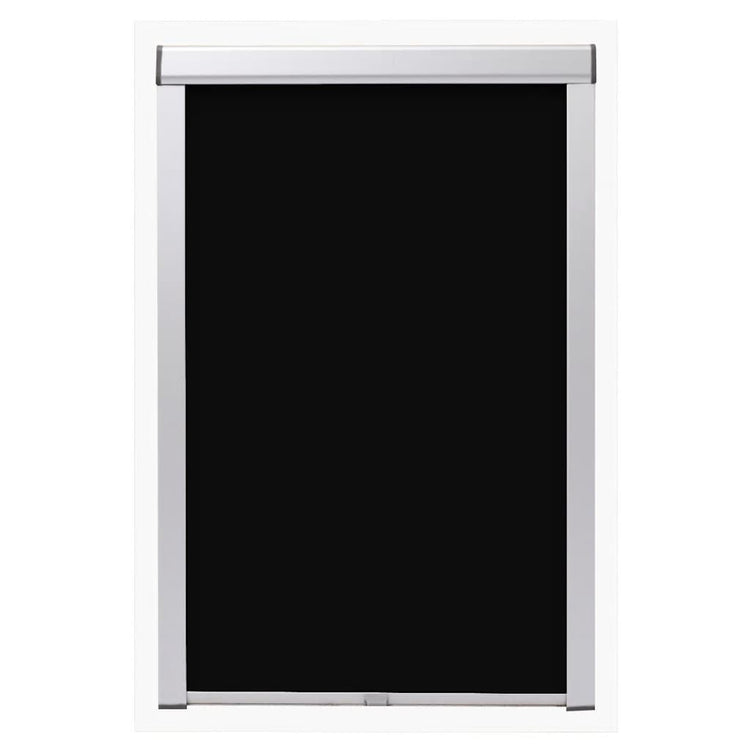 Vidaxl rouleau aveugle accablant noir p08 408