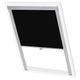 Vidaxl rouleau aveugle accablant noir s08 608
