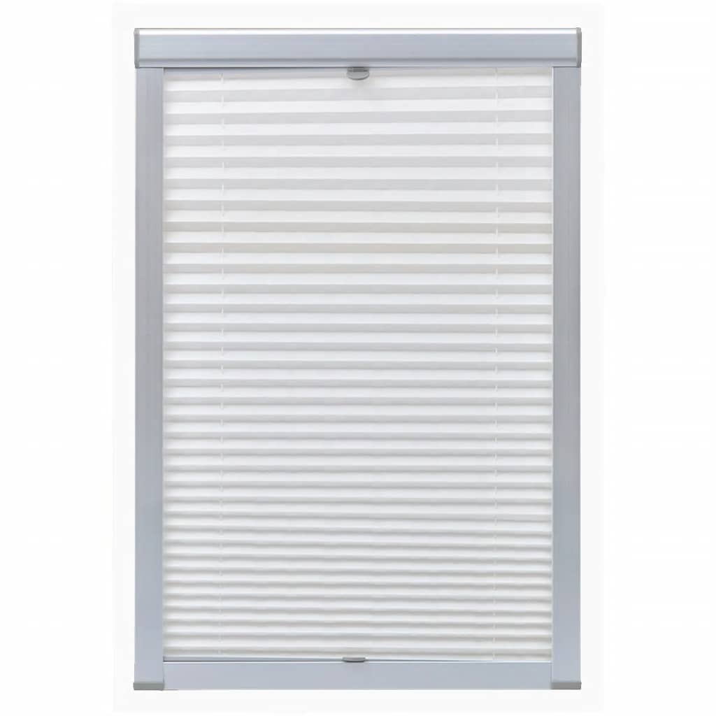 Vidaxl rouleau aveugle plissé blanc M08 308