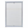 Vidaxl rouleau aveugle plissé blanc p06 406