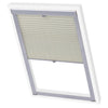 Vidaxl rouleau aveugle crème plissée M06 306