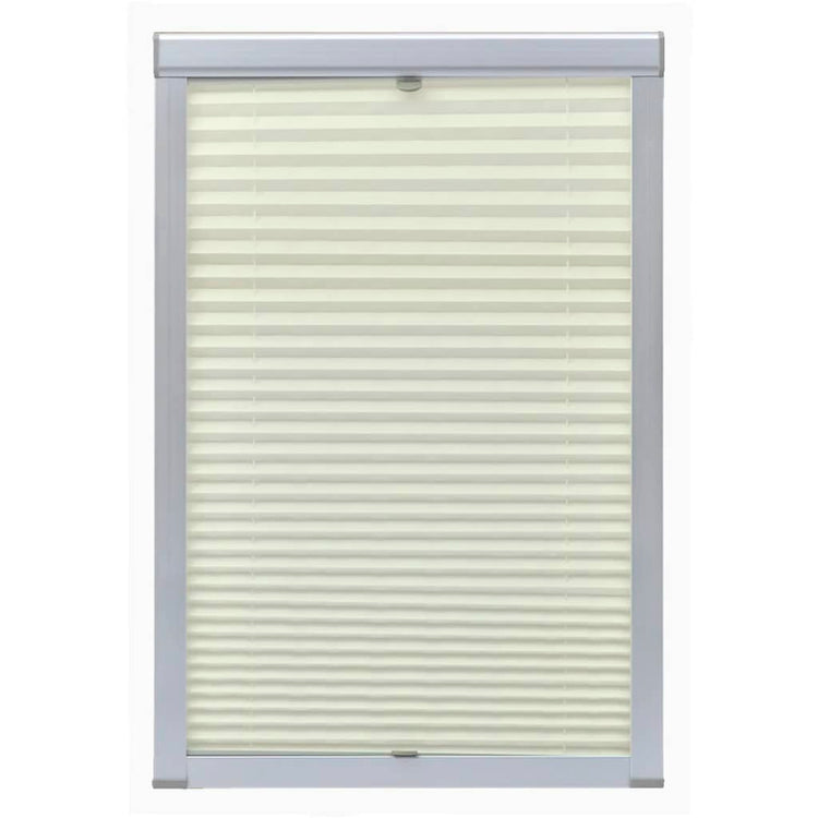 Vidaxl rouleau aveugle crème plissée M08 308