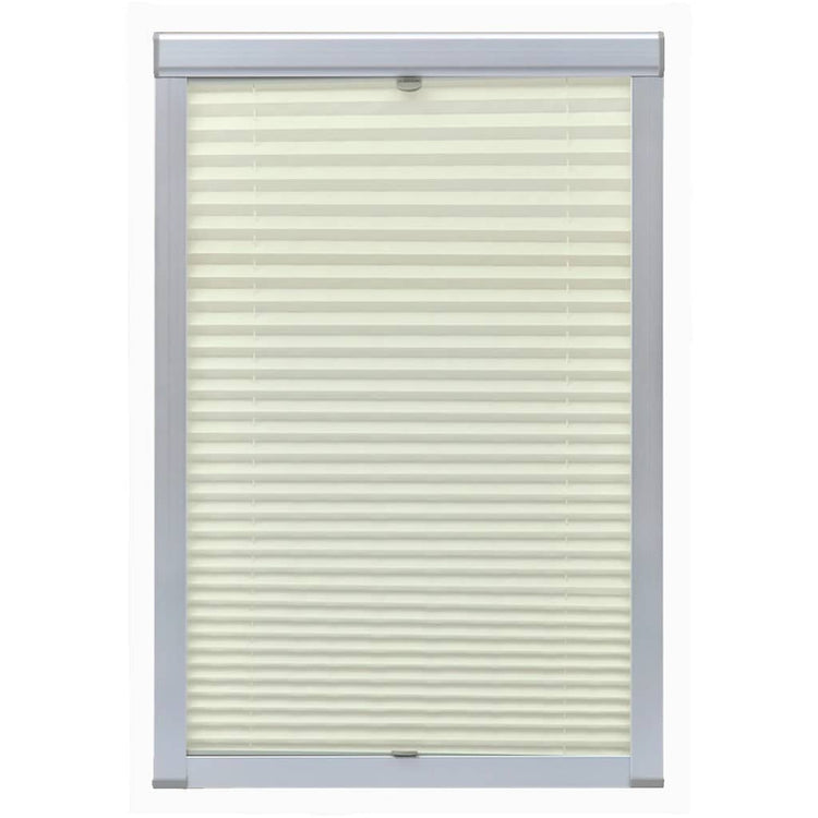 Vidaxl rouleau aveugle crème plissée P06 406
