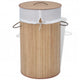 Panier de blanchisserie Vidaxl autour du bambou bien sûr
