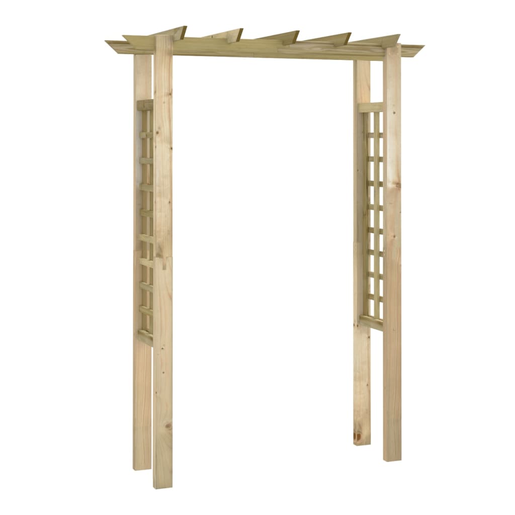 Vidaxl Rozenbog 150x60x204 cm Bois imprégné