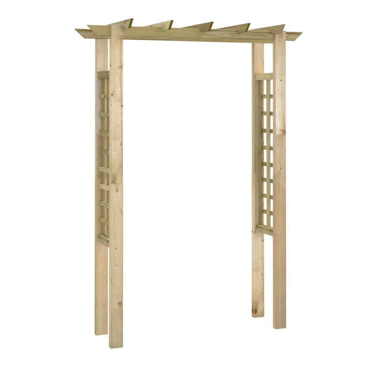 Vidaxl Rozenbog 150x60x204 cm Bois imprégné
