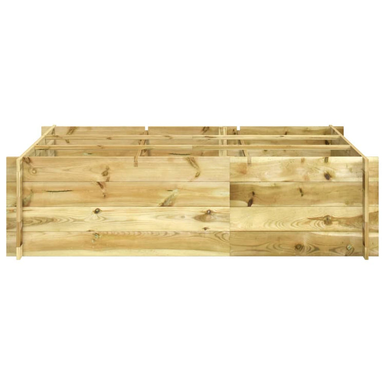 Vidaxl Planter surélevé 150x100x40 cm en bois imprégné