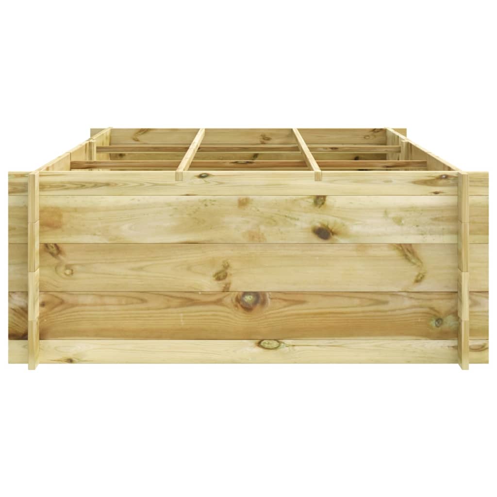 Vidaxl Planter surélevé 150x100x40 cm en bois imprégné