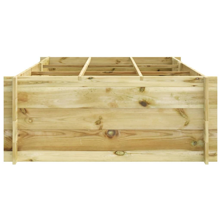 Vidaxl Planter surélevé 150x100x40 cm en bois imprégné