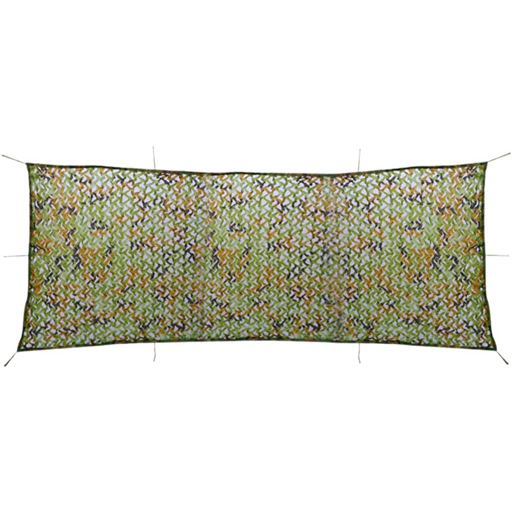 Vidaxl camouflagenet avec sac de rangement 1,5x4 m