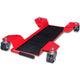 Vidaxl moteur standard mobile rouge