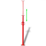 Vidaxl Stamp 180 cm rouge - afbeelding 3