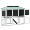 Vidaxl animal loft deux étages de bois