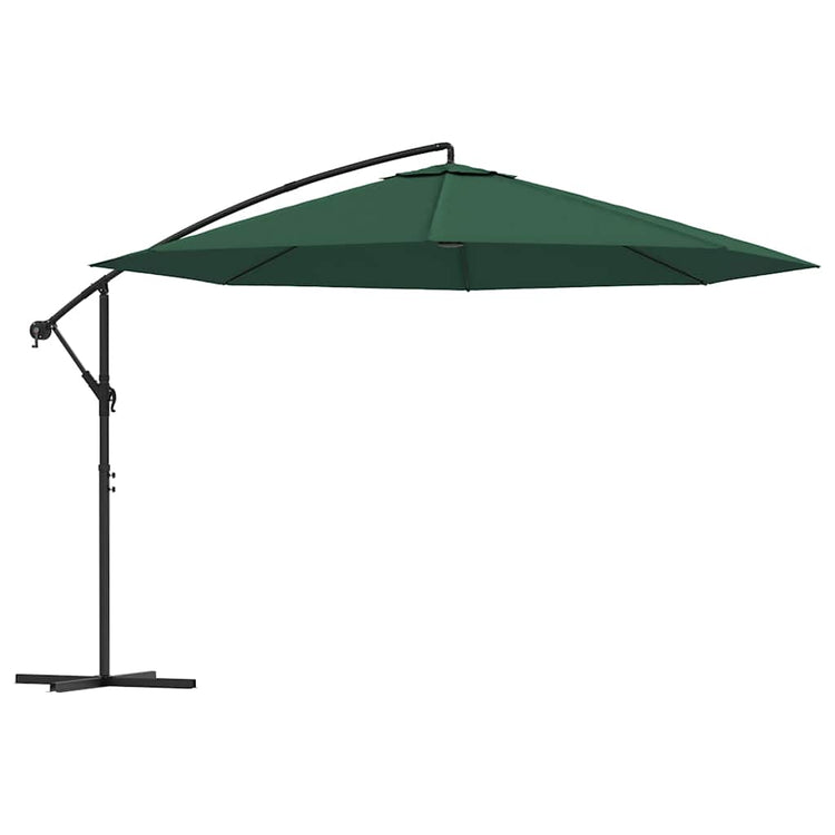 Vidaxl Parasol flottant 3,5 m vert