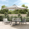 Vidaxl Parasol flottant 3,5 m de sable blanc