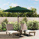 Parasol flottant vidaxl avec LED 3,5 m vert