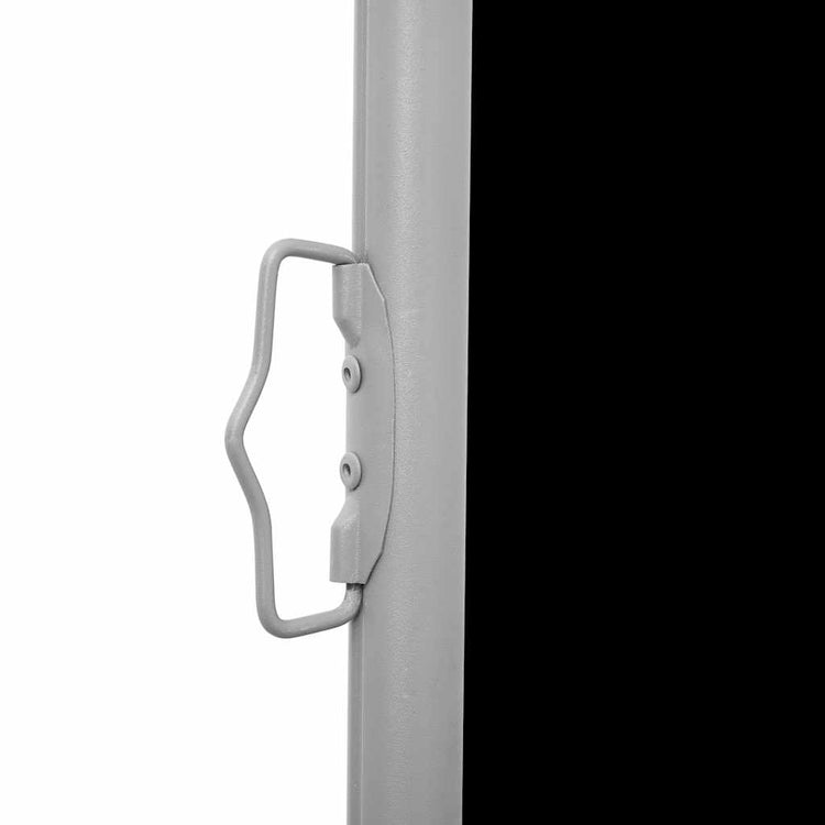 Pare-brise vidaxl extensible 160x600 cm noir