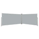 Pare-brise Vidaxl extensible 160x600 cm Gray