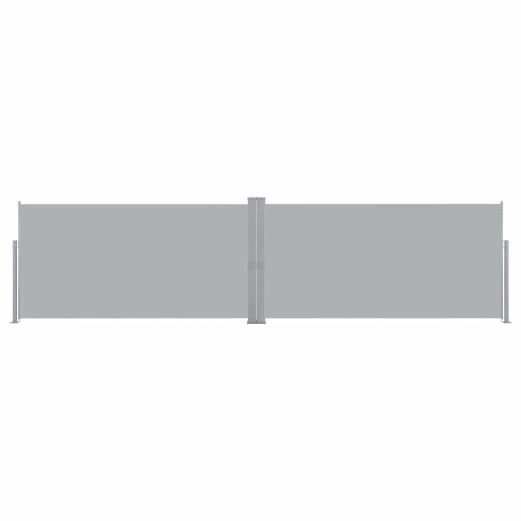 Pare-brise Vidaxl extensible 160x600 cm Gray