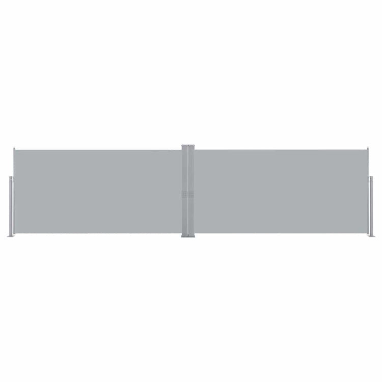 Pare-brise Vidaxl extensible 160x600 cm Gray