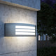 Vidaxl Garden Wall Lampy Tache-acier sans