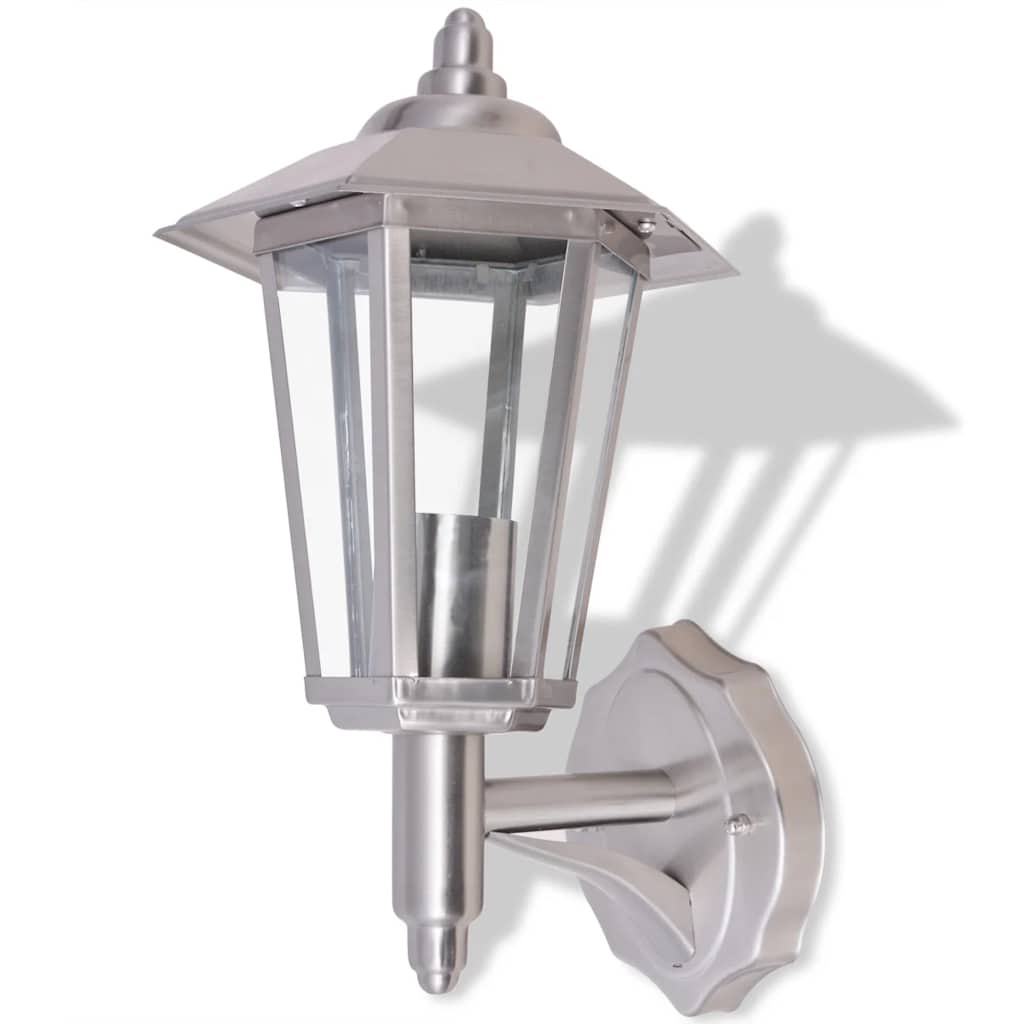 Vidaxl Wall Lantern pour l'acier inoxydable extérieur