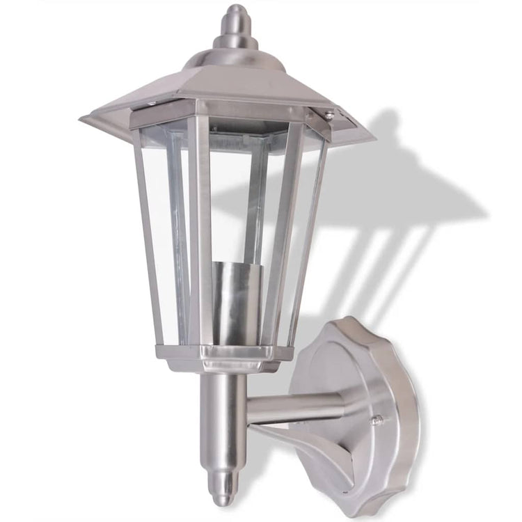Vidaxl Wall Lantern pour l'acier inoxydable extérieur