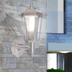 Vidaxl Wall Lantern pour l'acier inoxydable extérieur