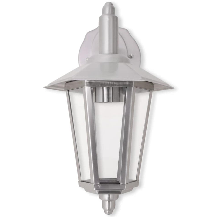 Lanterne murale suspendue Vidaxx pour extérieur en acier inoxydable