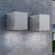 Vidaxl Cube de lampe extérieure - en forme de 2e