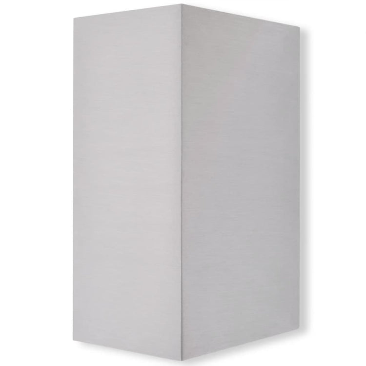 Lampe murale vidaxl à l'extérieur et en dessous de la lumière 2 pièces