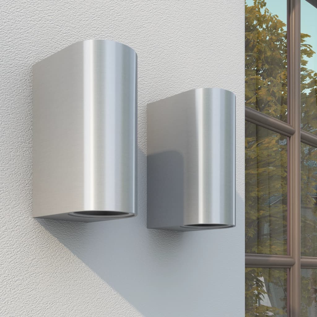 Vidaxl Mur Lampe extérieure directe et indirecte Lumière 2e